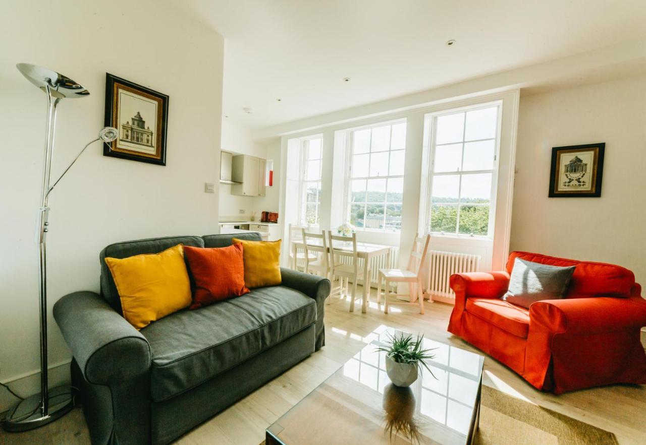 Luxury 1 Bed Flat, Spectacular Views Of Bath Lägenhet Exteriör bild